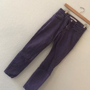 Joe’s jeans purple denim